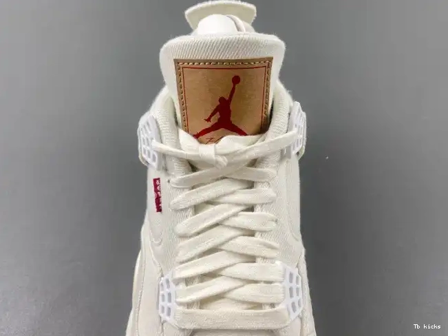 Cheap TBK Levi's AO2571-100 Air 'White' x 4 Jordan 0502